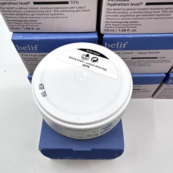 2-PACK Belif the True Cream Aqua Bomb Moisturizer for Combination to Oily 1.68oz - Picture 3 of 4